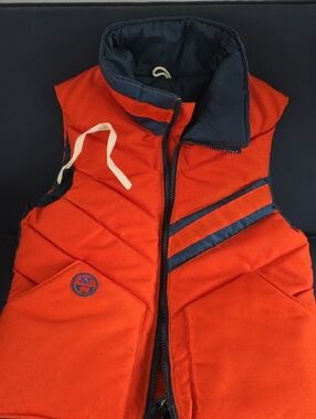 North Sports Inflatable Vest Label - Navy Blue